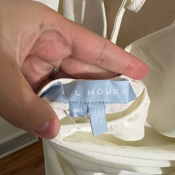 Hill House NWT The Simone Dress in Coconut Milk, Vacation, Bridal - Picture 4 of 5